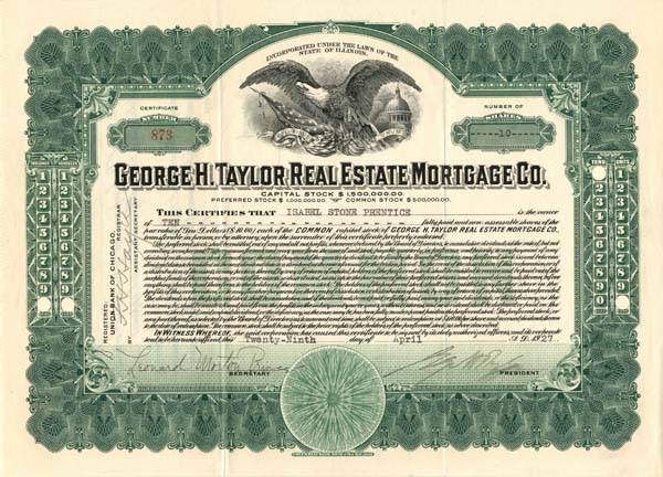 George H. Taylor Real Estate Mortgage Co.